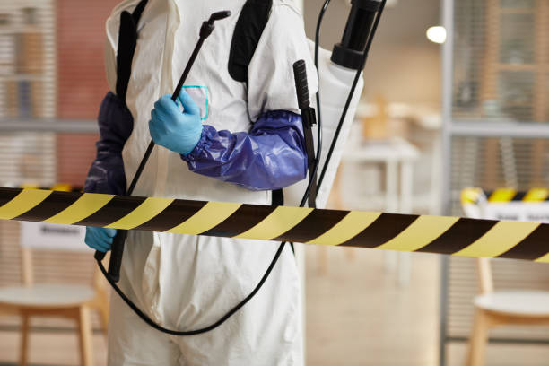 Professional Trauma Scene Cleanup technician working in Leonardo, NJ